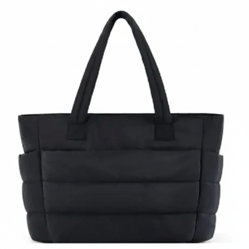 Przestronna i stylowa torba tote z wypełnieniem